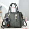 Fashionable large capacity embroidered crossbody bag for women