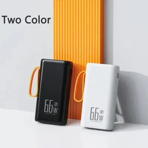 2025 Exquisite 30000mAh Power Bank 66W PD Fast Charging Portable Charger