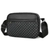Fashion Printing Men's Shoulder Bag PU Leather