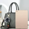 Fashionable large capacity embroidered crossbody bag for women