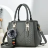 Fashionable large capacity embroidered crossbody bag for women