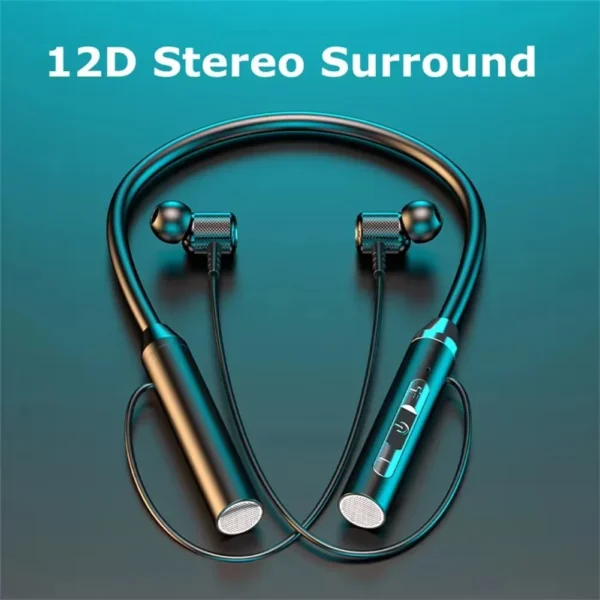 Wireless Bluetooth Earphones Neckband Headphones