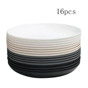 S06f83c9c612a4a738b87a596594f9a6dh.webp 4/16pcs Plastic plates (9 inches in diameter).