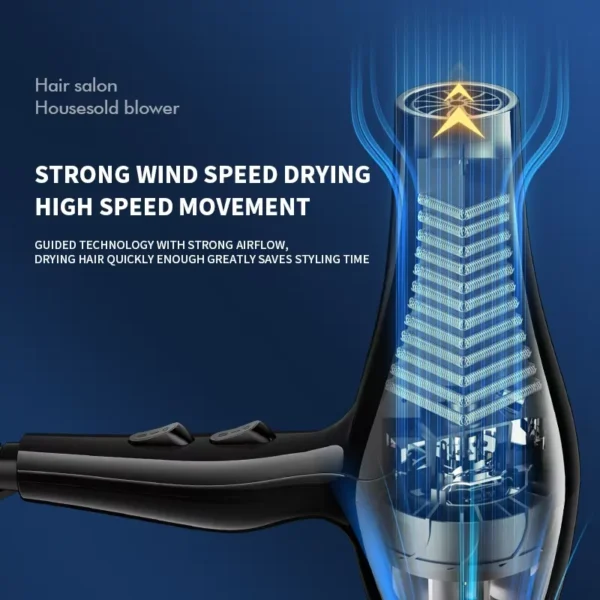 S29026338669b4cf2bc6333732bcfd608D.webp New Quick-drying Hair Dryer 1200W Constant Temperature