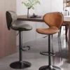 Minimalist Fashionable Bar Stool Front Desk High Foot Stool.