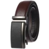 Men's Leather Belts Fashion Automatic Buckle Cowskin.