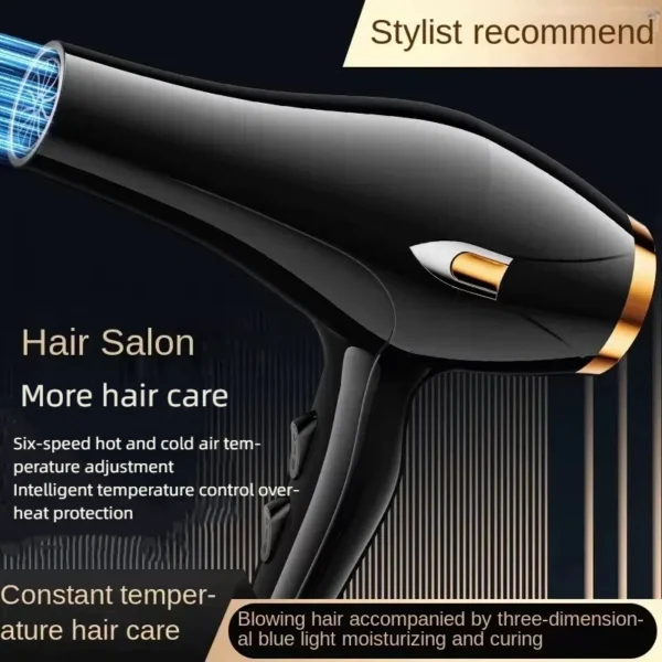 S67cc9ba6c14142db879ecc266c2fa12e0.webp New Quick-drying Hair Dryer 1200W Constant Temperature