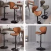 Minimalist Fashionable Bar Stool Front Desk High Foot Stool.