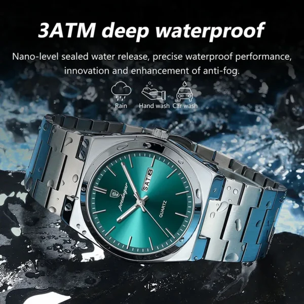 S79cf0712850a4da5b14fbd2a51b375fa2.webp Business Men Watches Luxury New Top Waterproof Stainless Steel.