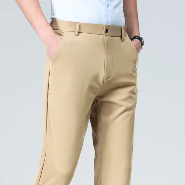 S9beb101b835b46ce85ab1743f07931c5y.webp Men's Trousers Stretchy Classic