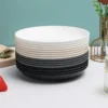 4/16pcs Plastic plates (9 inches in diameter).