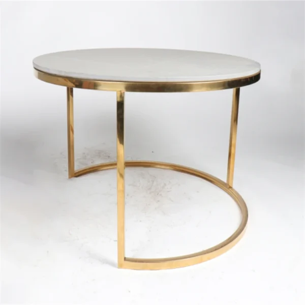 Sde418f35751d462db9699428cccbc15bX.webp New Design Modern Cheap Round Luxury Marble Veneer Metal Leg