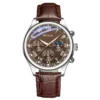 Luxury Brand Watch Mens Quartz Watches Leather Strap