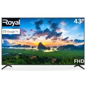 royal Royal 43" Smart TV with Bluetooth – HD Display