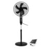 Hc Rechargeable Standing Fan(C188) + Solar panel, bulb & screwdriver